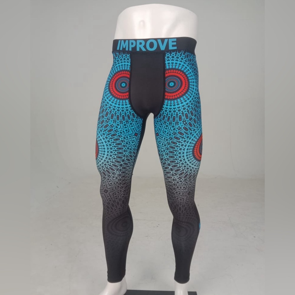 Improve Casual Blue compression pants